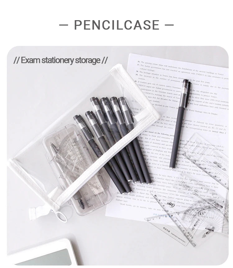 Transparent Pencil Case - Outta Office Supplies